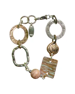 Multi Stretch Medal Bracelet