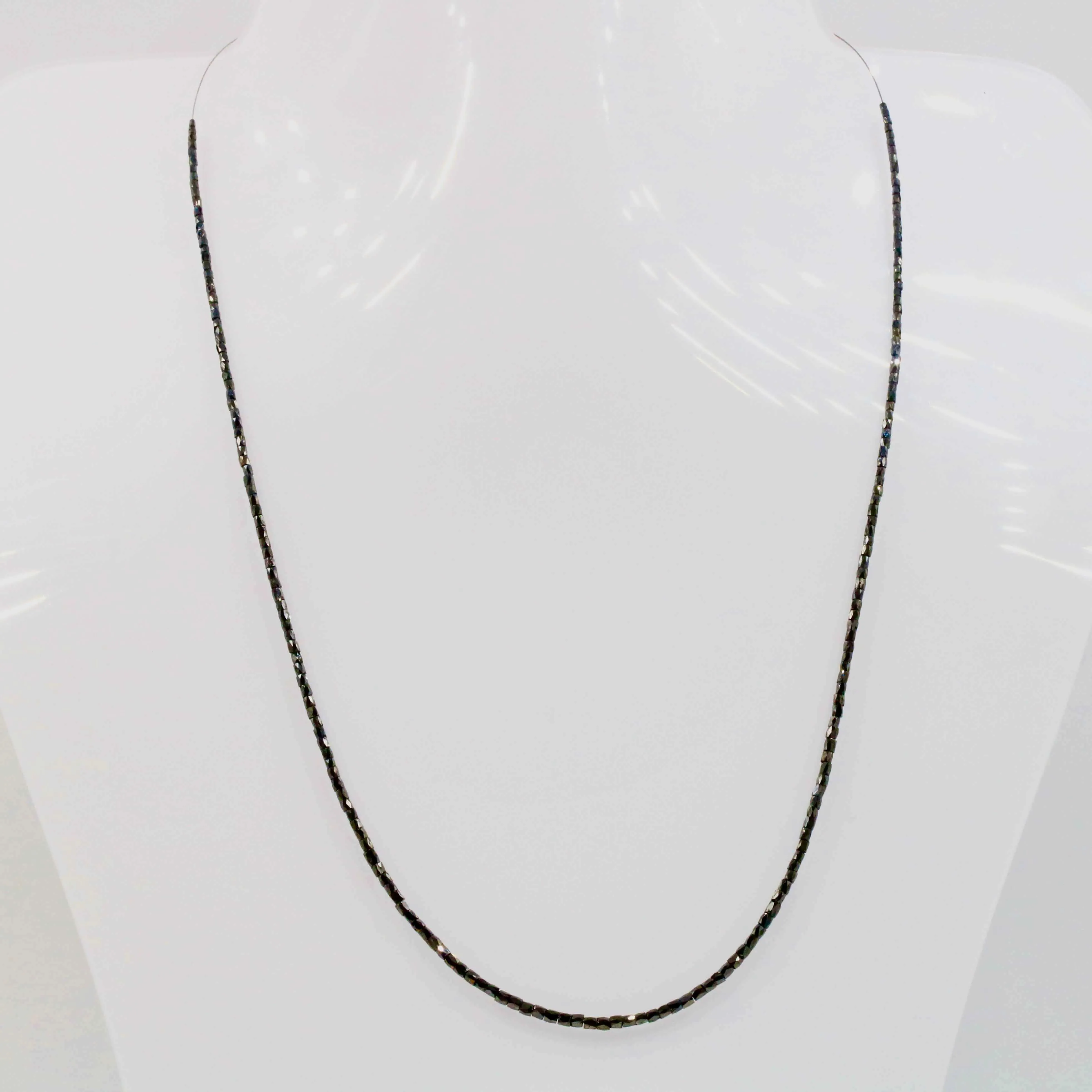 Natural Black Diamond Beads Black Diamond Beads Faceted Cylinder Diamond Beads Beaded Diamond Unfinished Necklace Faceted Diamond Beads SKU: 6143061