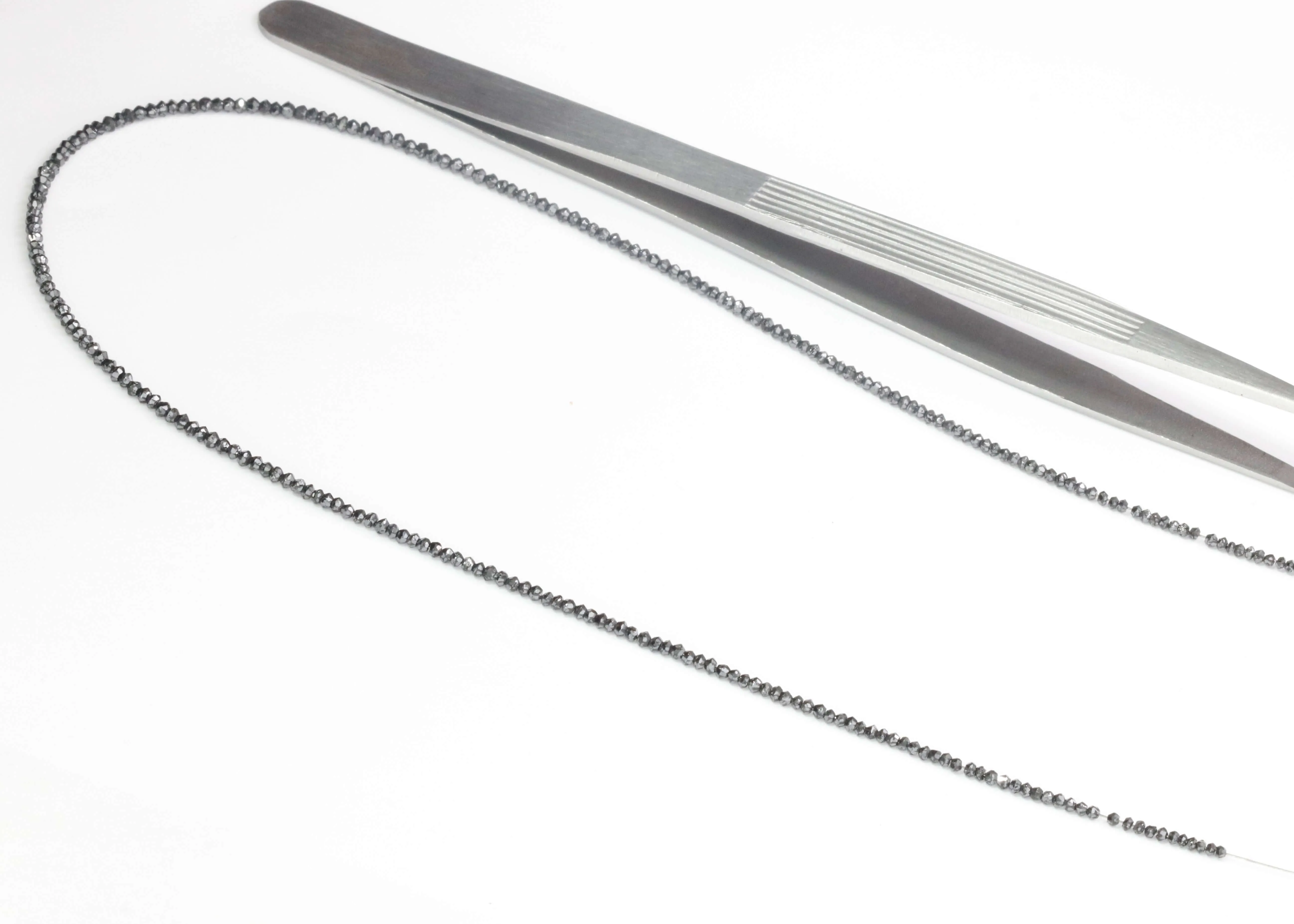 Natural Black Diamond Beads Black Diamond Beads Faceted Rondelle Diamond Beads Beaded Diamond Unfinished Necklace Faceted Diamond Beads SKU: 6143062
