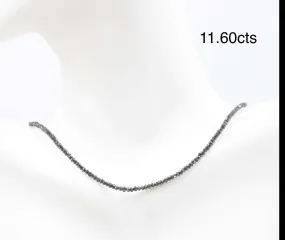 Natural Black Diamond Beads Black Diamond Beads Faceted Rondelle Diamond Beads Beaded Diamond Unfinished Necklace Faceted Diamond Beads SKU: 6143062