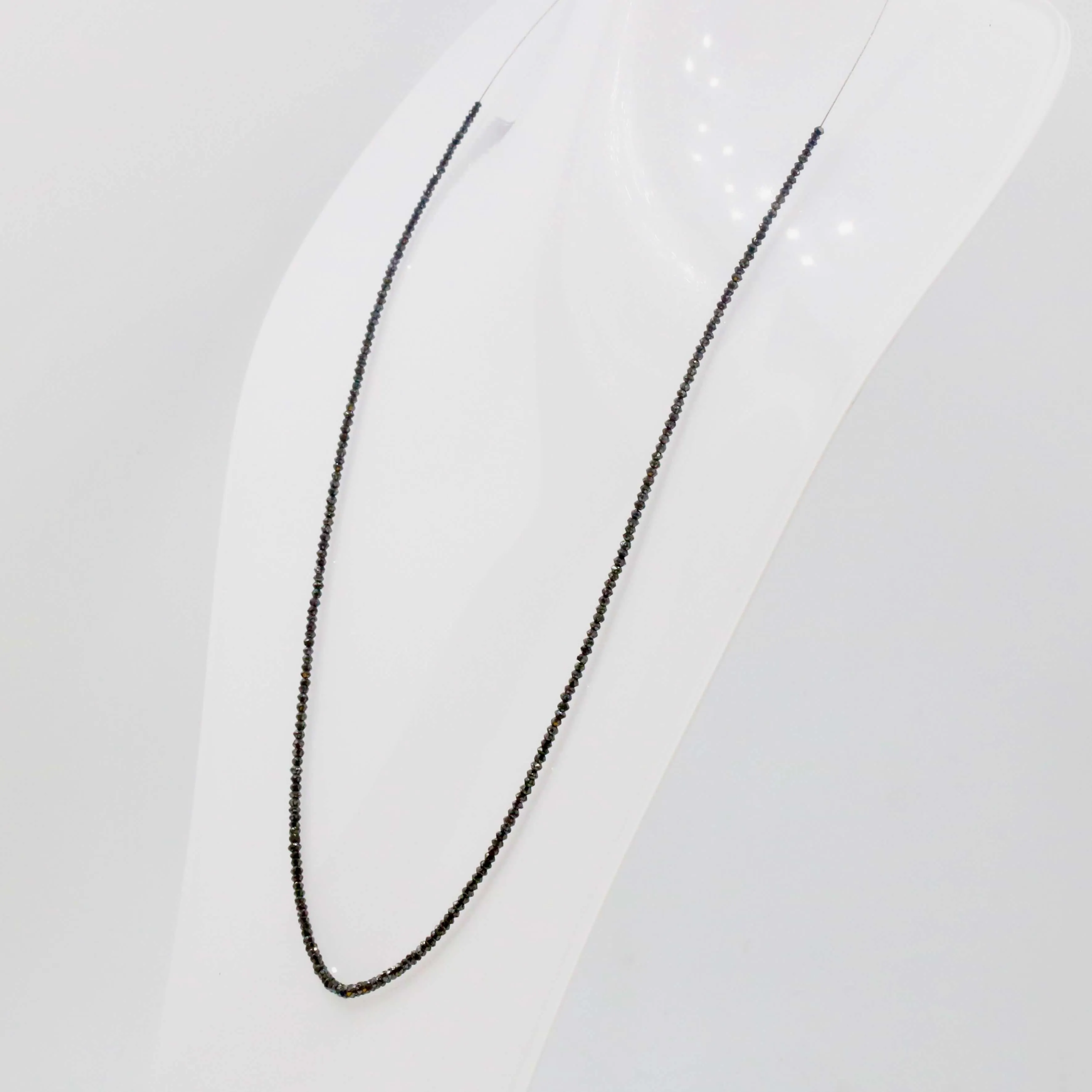 Natural Black Diamond Beads Black Diamond Beads Faceted Rondelle Diamond Beads Beaded Diamond Unfinished Necklace Faceted Diamond Beads SKU: 6143062