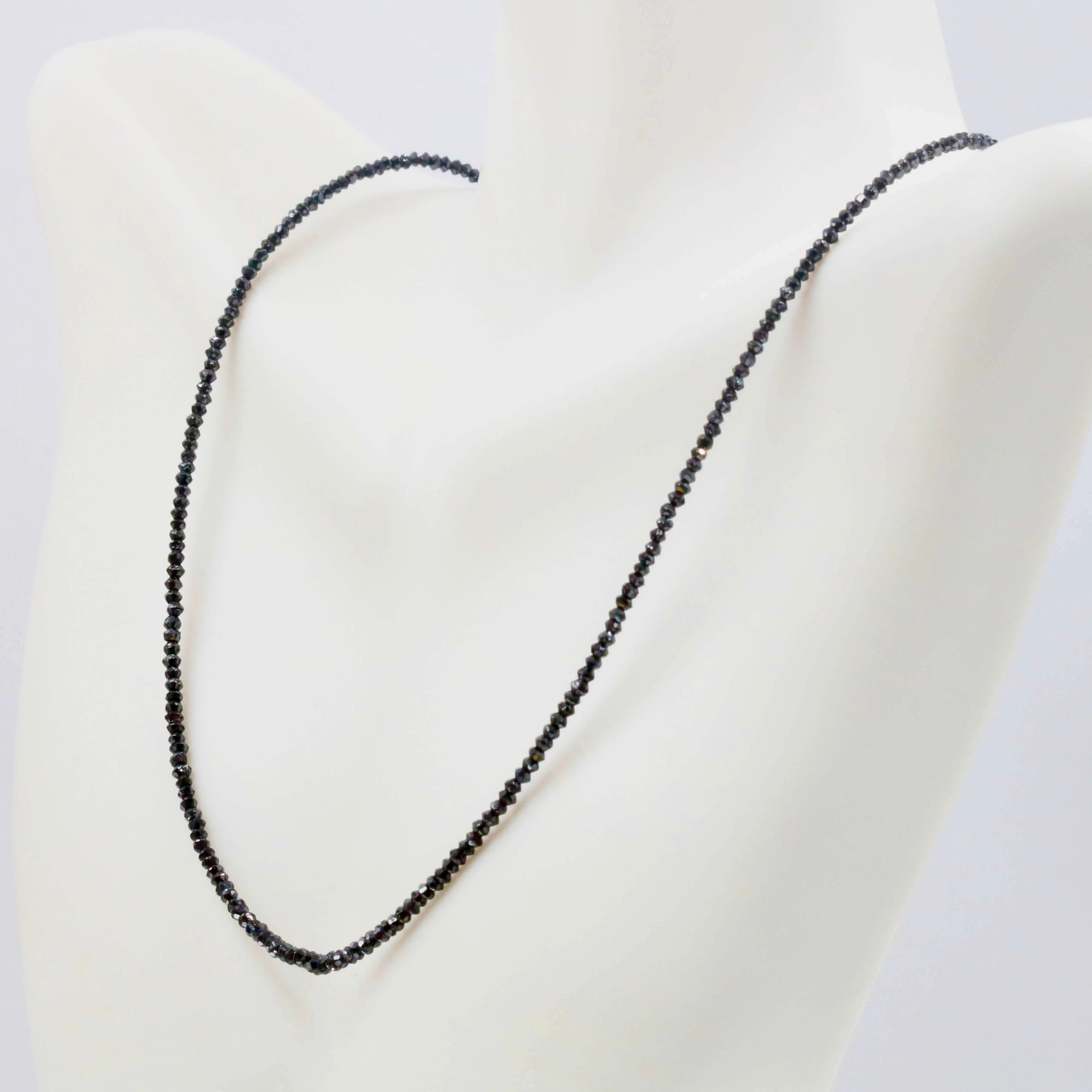 Natural Black Diamond Beads Black Diamond Beads Faceted Rondelle Diamond Beads Beaded Diamond Unfinished Necklace Faceted Diamond Beads SKU: 6143062