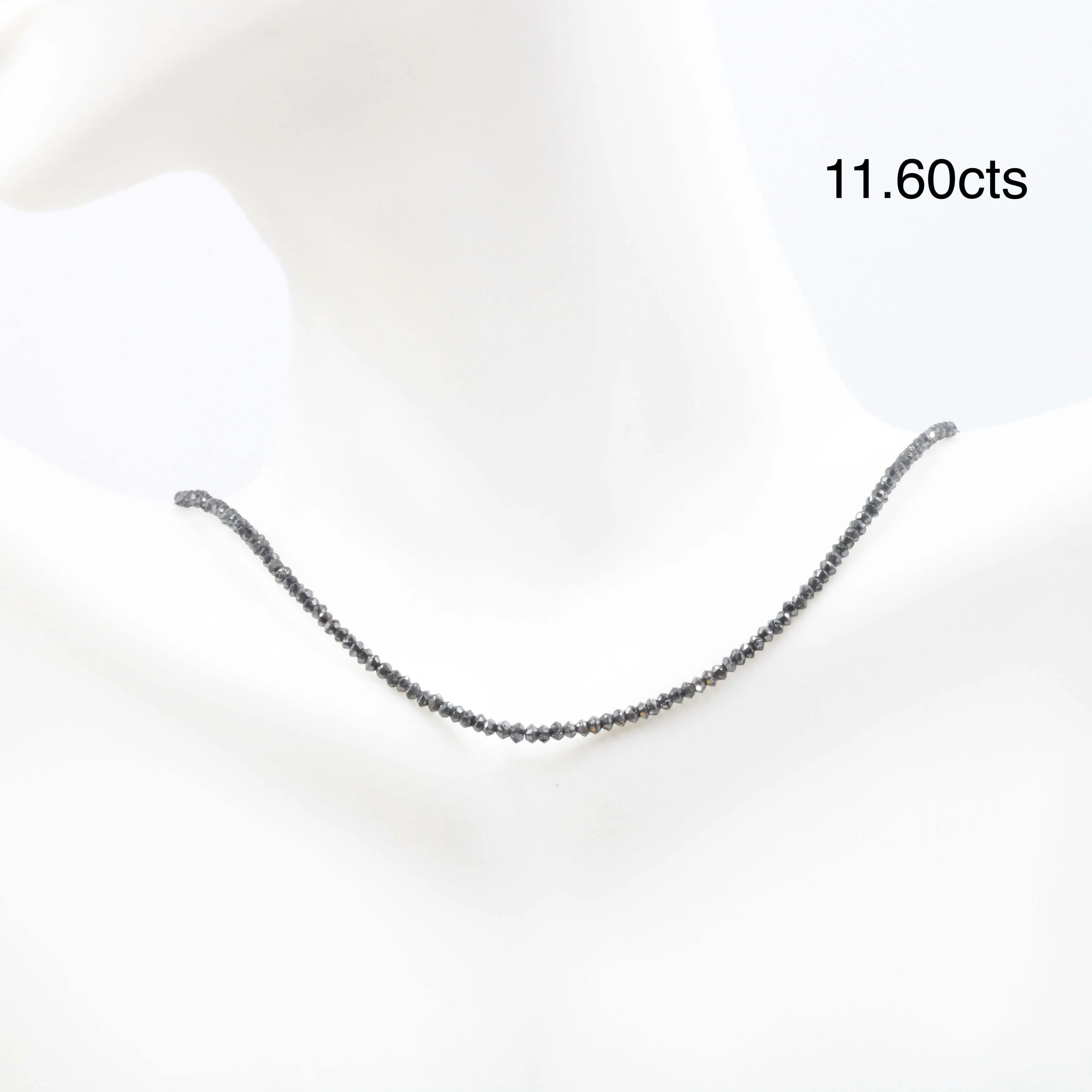 Natural Black Diamond Beads Black Diamond Beads Faceted Rondelle Diamond Beads Beaded Diamond Unfinished Necklace Faceted Diamond Beads SKU: 6143062