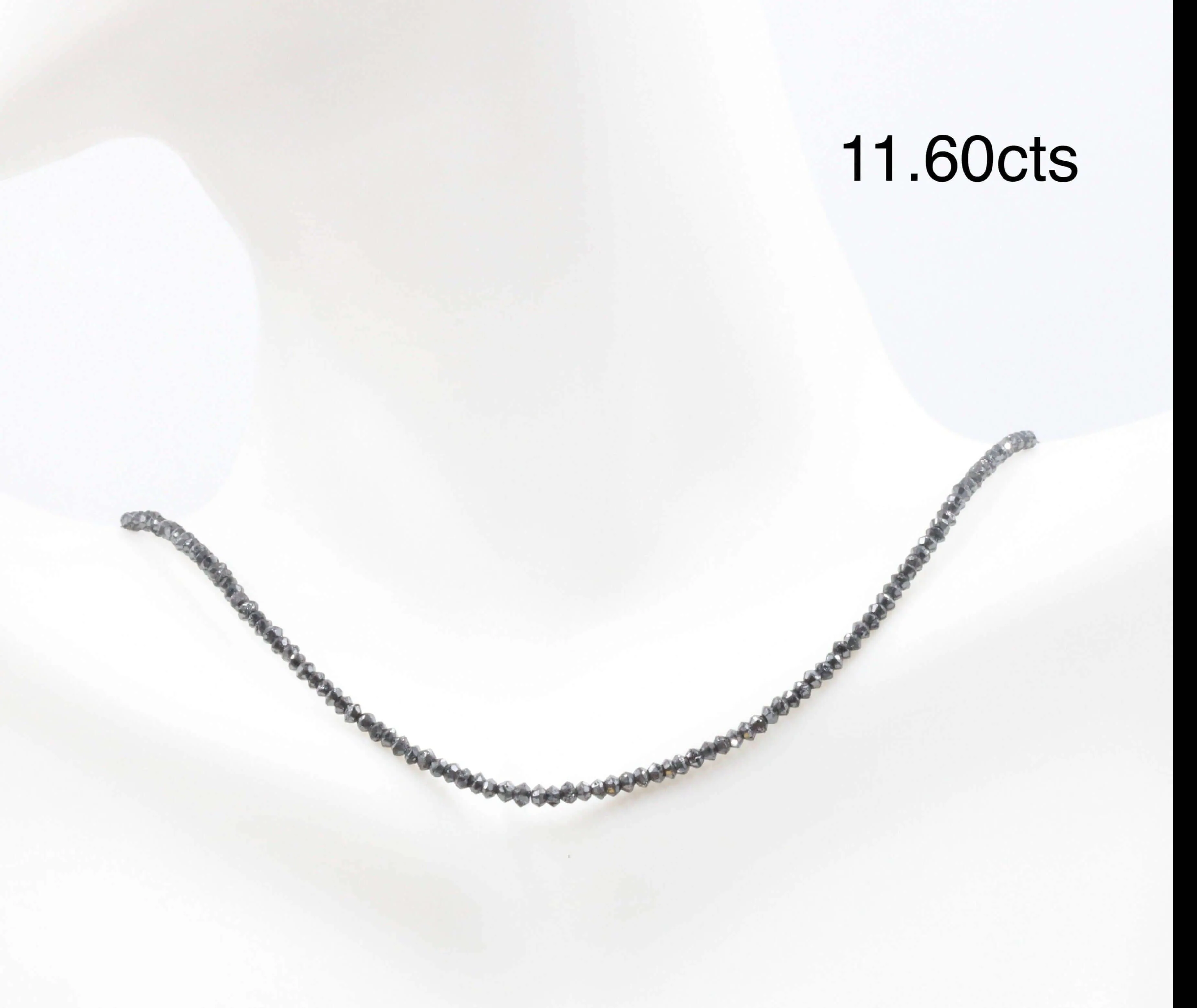 Natural Black Diamond Beads Black Diamond Beads Faceted Rondelle Diamond Beads Beaded Diamond Unfinished Necklace Faceted Diamond Beads SKU: 6143062