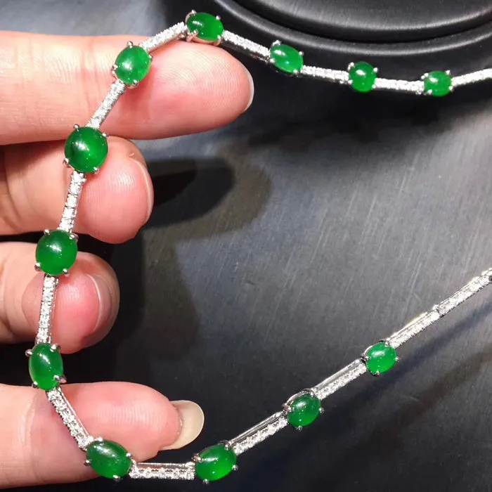 Natural Jade Necklace Jadeite Necklace NNE001