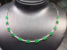 Natural Jade Necklace Jadeite Necklace NNE001