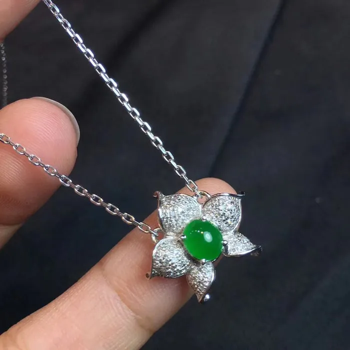 Natural Jade Necklace Jadeite Necklace NNE035