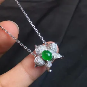 Natural Jade Necklace Jadeite Necklace NNE035