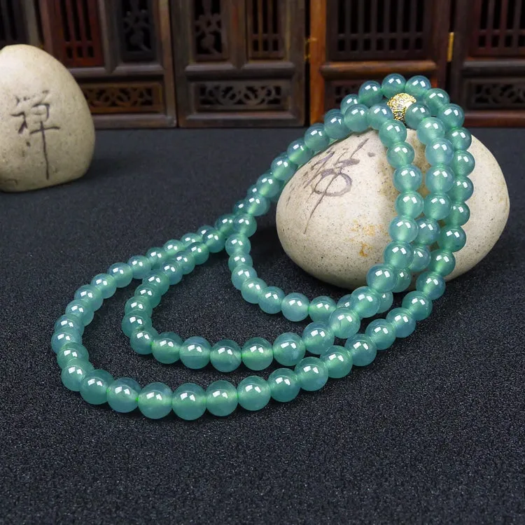 Natural Jade Necklace Jadeite Necklace TN02