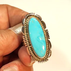 Navajo Turquoise Ring