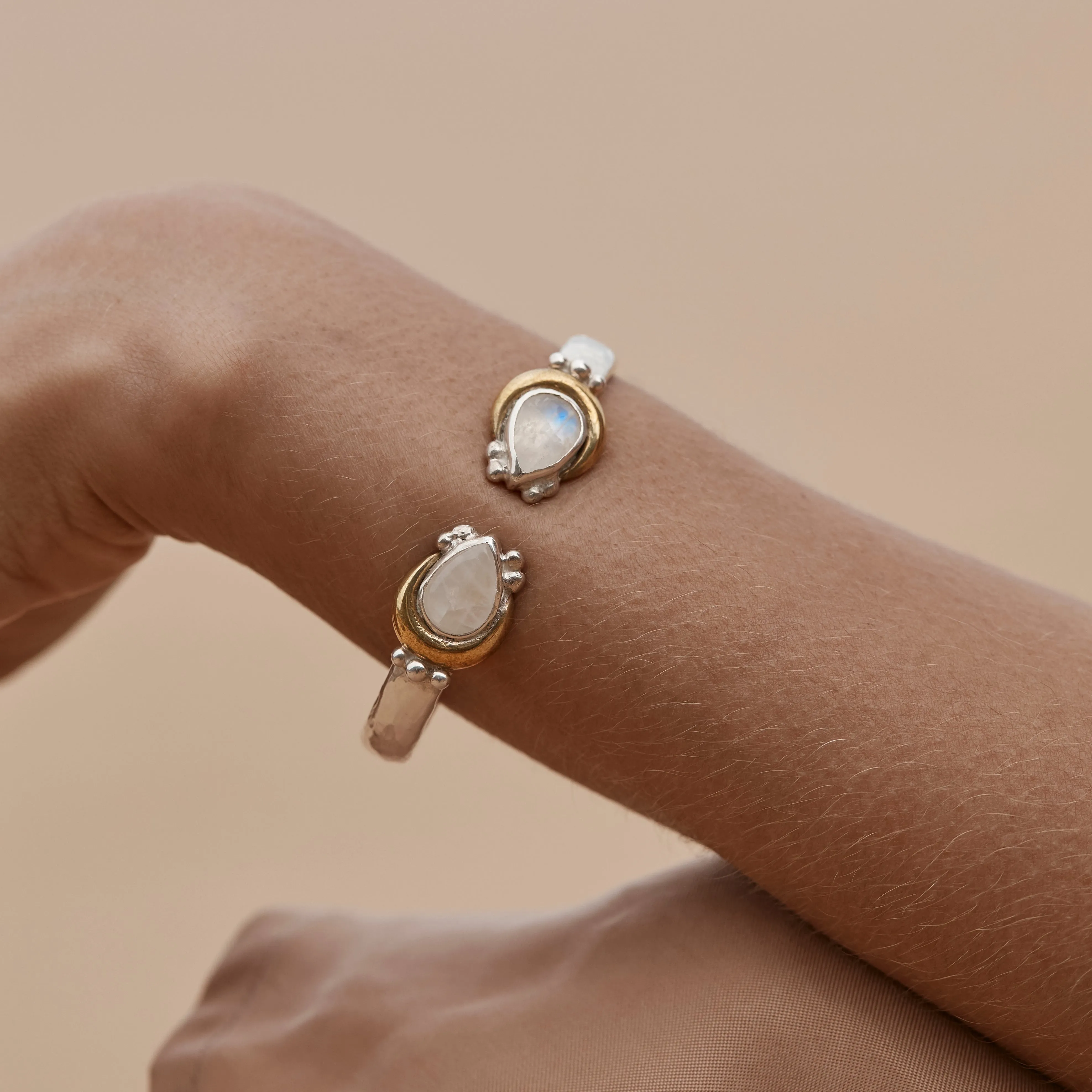 Odyssey Moonstone Cuff