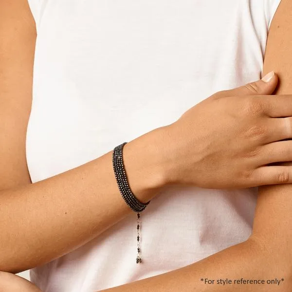 Ombre 'Wine' Wrap Bracelet
