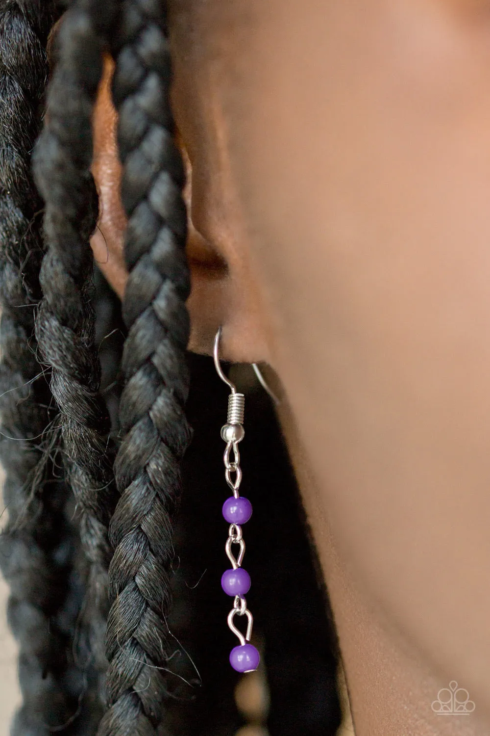 Paparazzi Harlem Hideaway Necklace Purple
