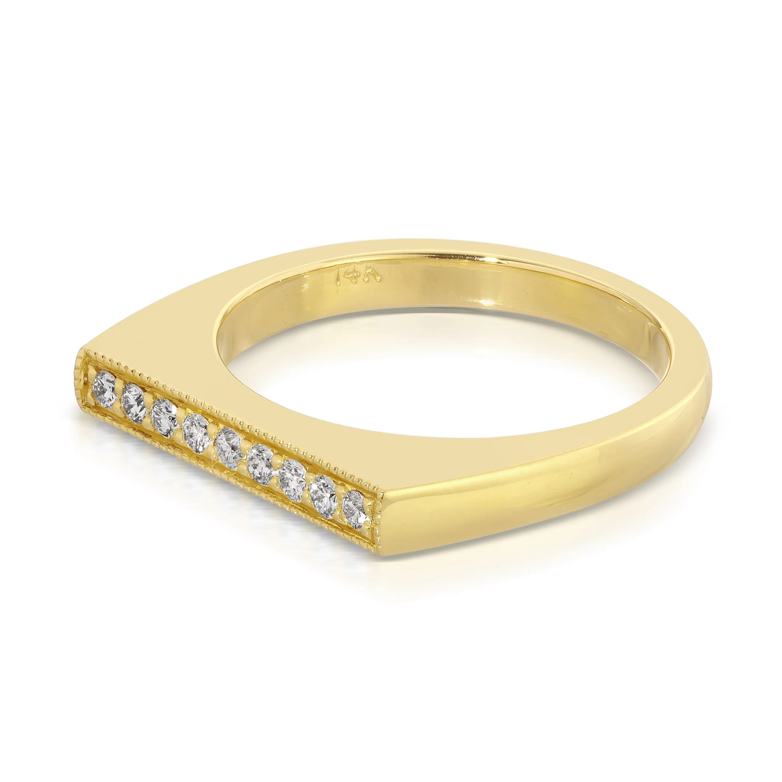 Pave Geo Ring