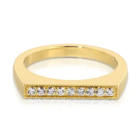 Pave Geo Ring