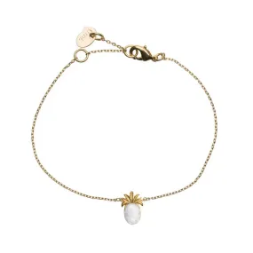 Pineapple & Stone Setting Bracelet