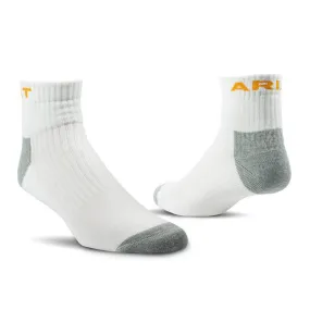 Quarter 1/4 Crew 3-Pack White
