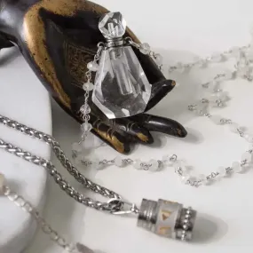 Quartz Vial Necklace
