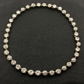 Round Diamond Necklace