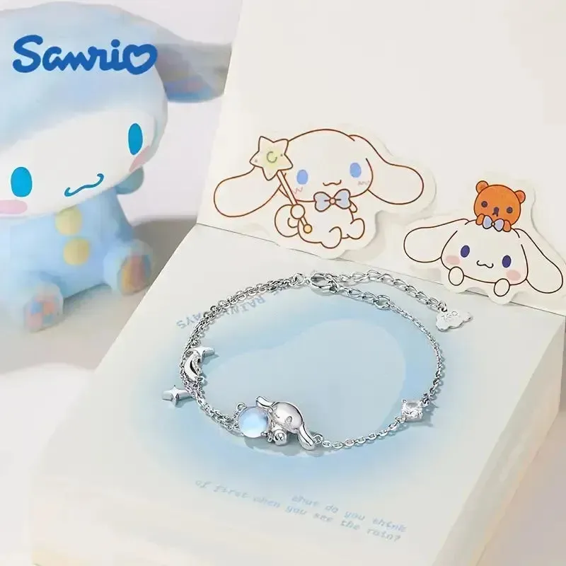 Sanrio Cinnamoroll Moonstone Bracelet