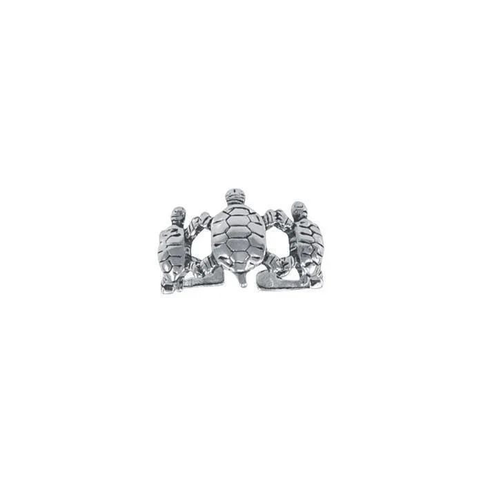 Sea Turtle Sterling Silver Toe Ring TR1476
