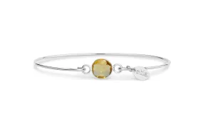 Signature Skinny Bracelet Citrine