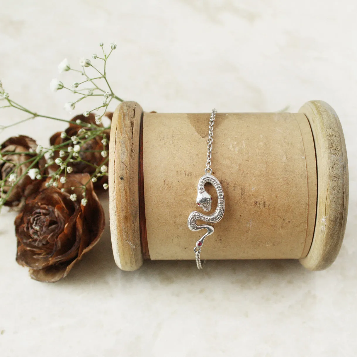 Snake Silver Bracelet