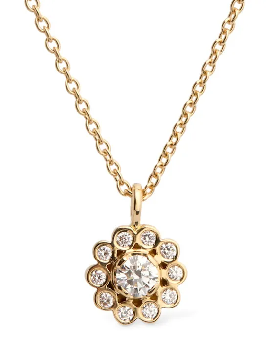 Sophie Bille Brahe   Soleil Simple 18kt &amp; diamond necklace 