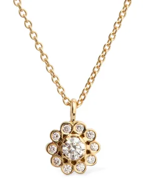 Sophie Bille Brahe   Soleil Simple 18kt &amp; diamond necklace 