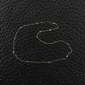 Spinel & Diamond Necklace