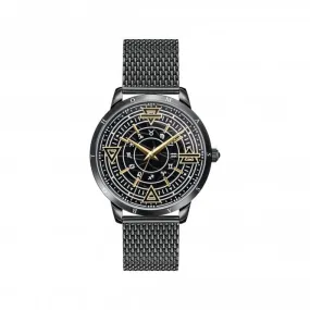 Stainless Steel Dial Black Elements Of Nature Mens Watch WA0389-202-203