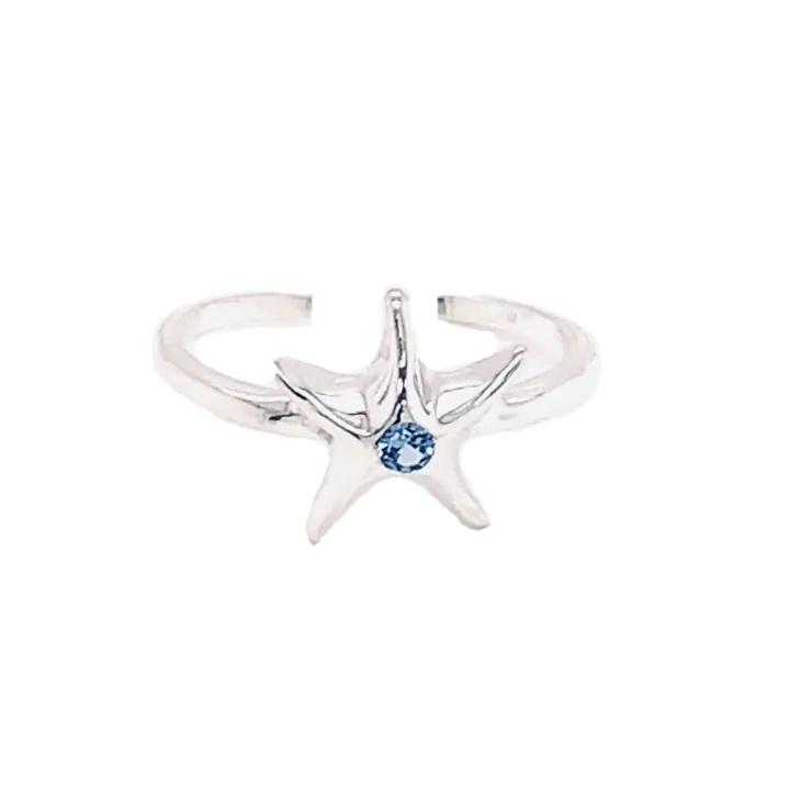 Starfish Toe Ring