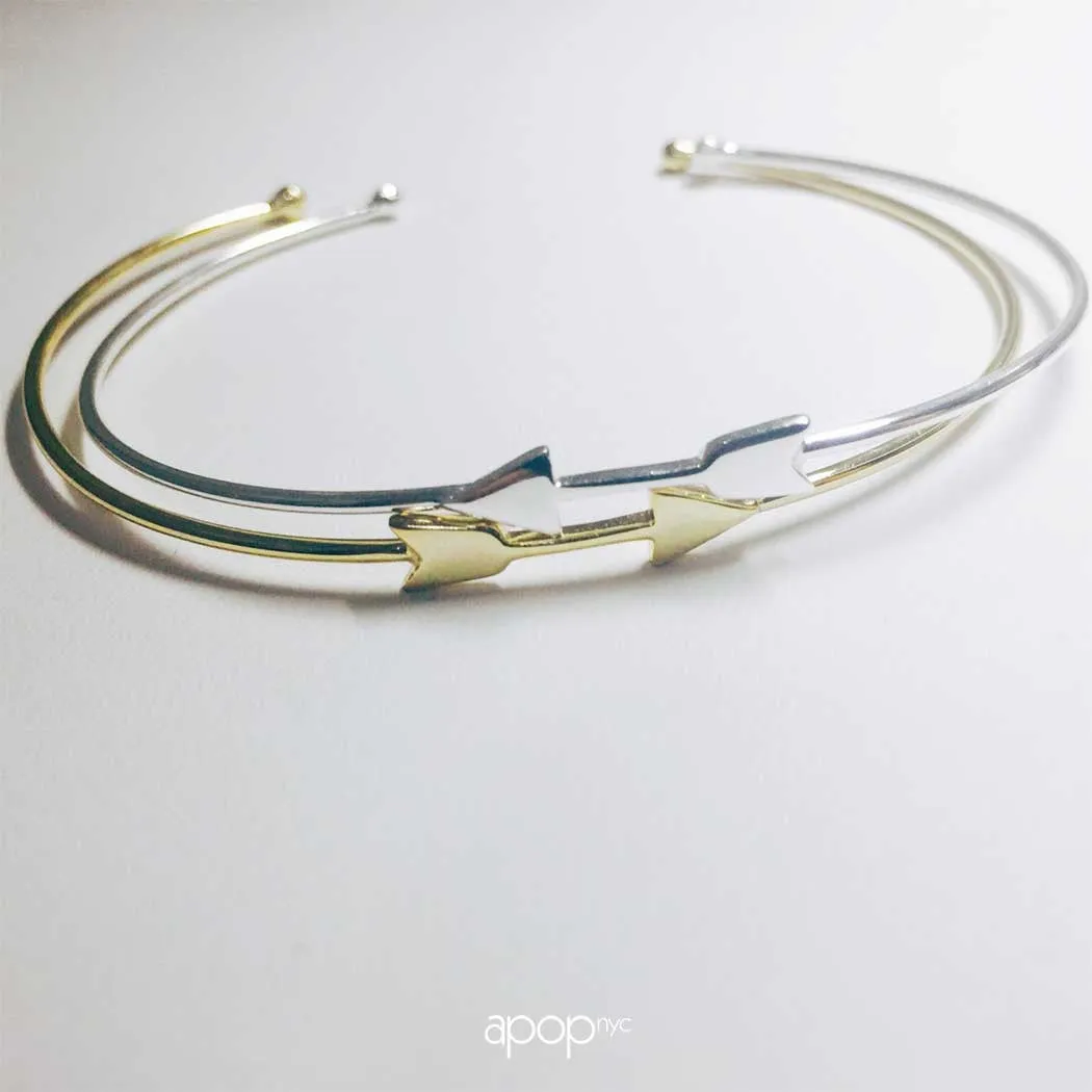 Sterling Silver Arrow Cuff Bracelet