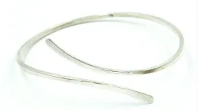 Sterling Silver Bangle/Arm Band - Split Style Bracelet - Fine  Jewellery