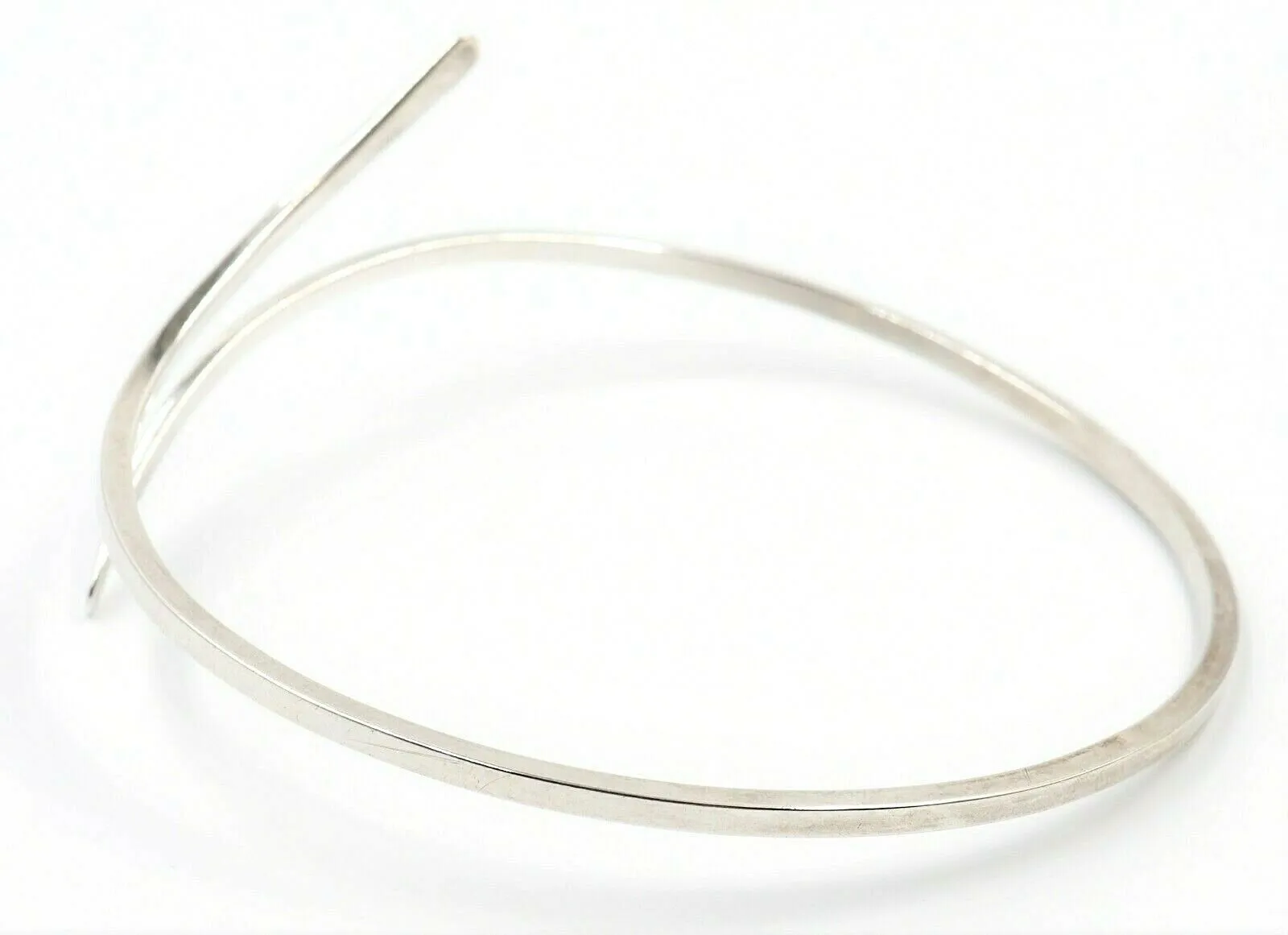 Sterling Silver Bangle/Arm Band - Split Style Bracelet - Fine  Jewellery