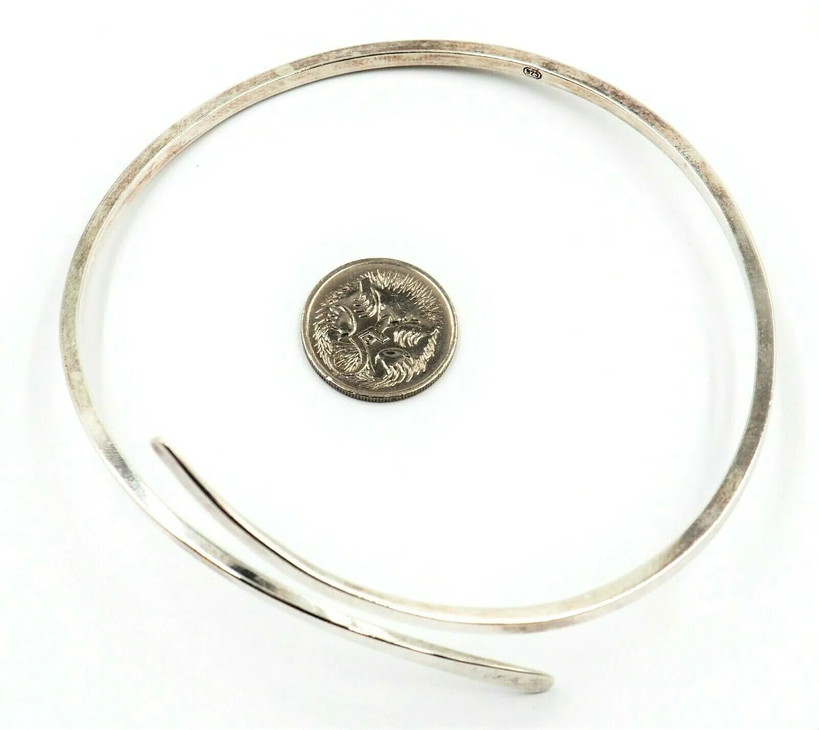 Sterling Silver Bangle/Arm Band - Split Style Bracelet - Fine  Jewellery