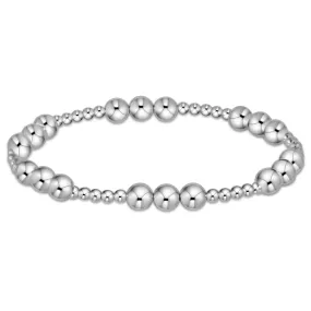 Sterling Silver - Classic Joy Pattern Bead Bracelets