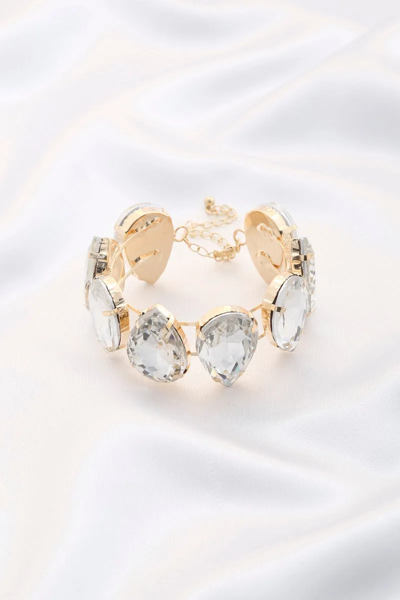 Teardrop Crystal Bracelet