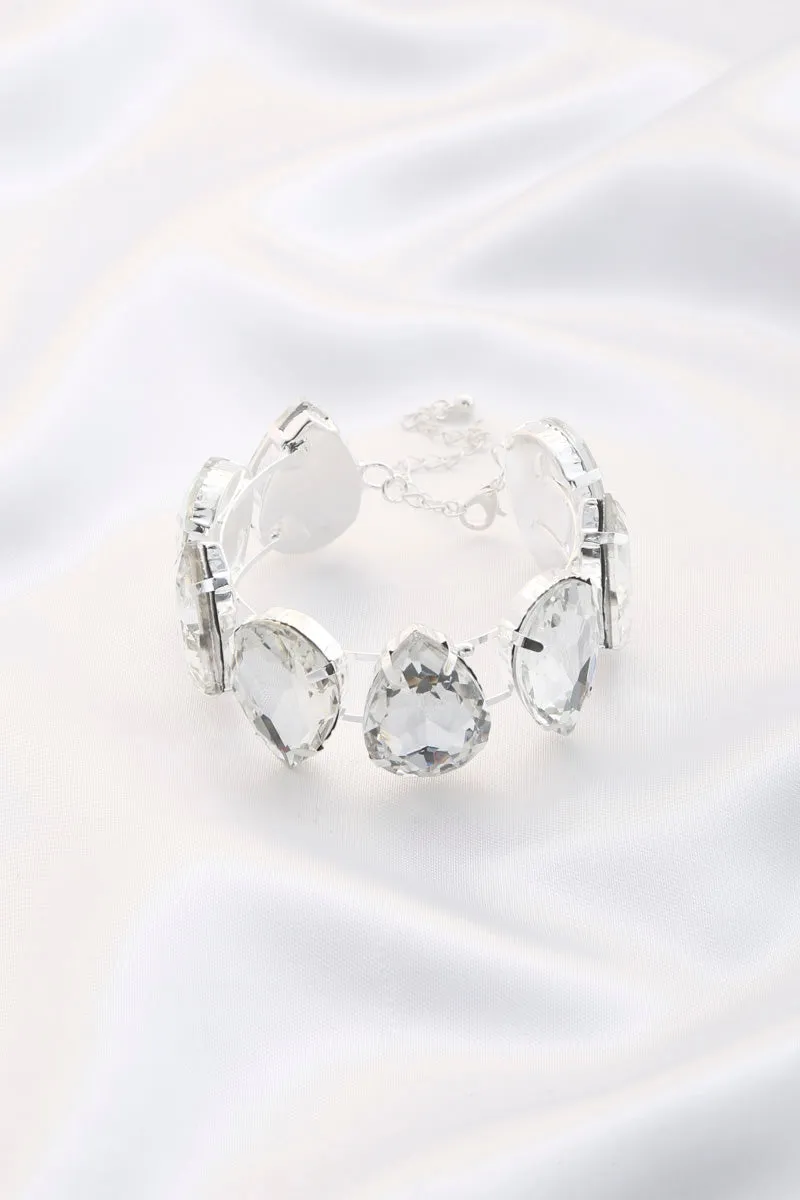 Teardrop Crystal Bracelet