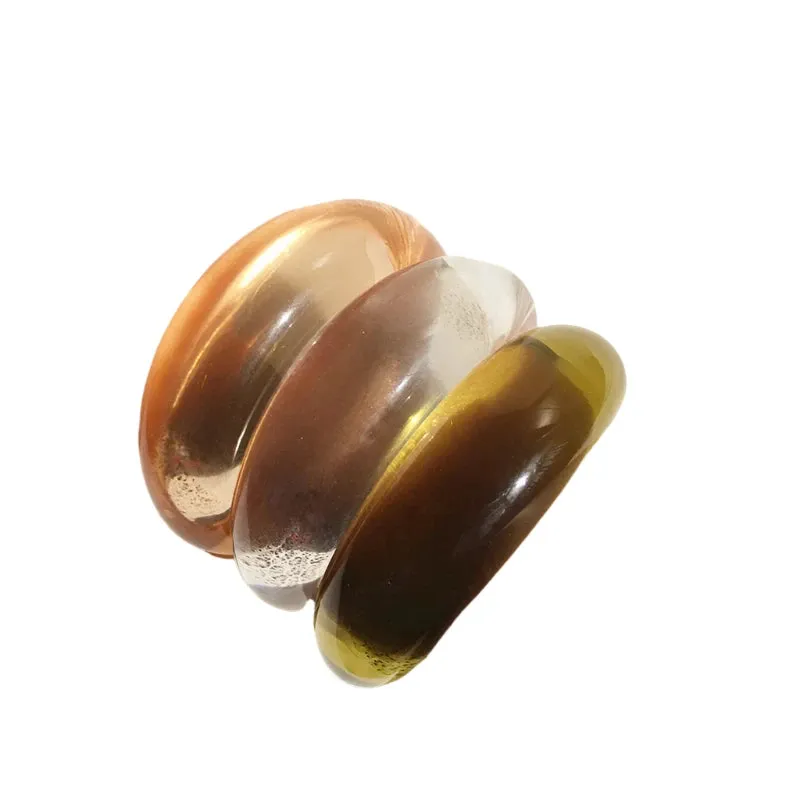 TEEK - Open Acrylic Resin Bangle