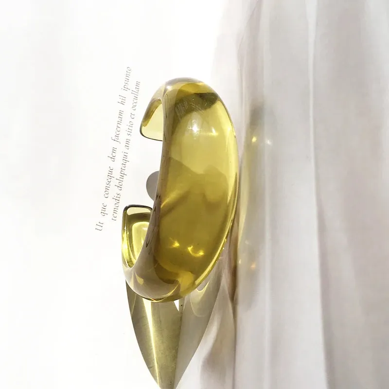 TEEK - Open Acrylic Resin Bangle