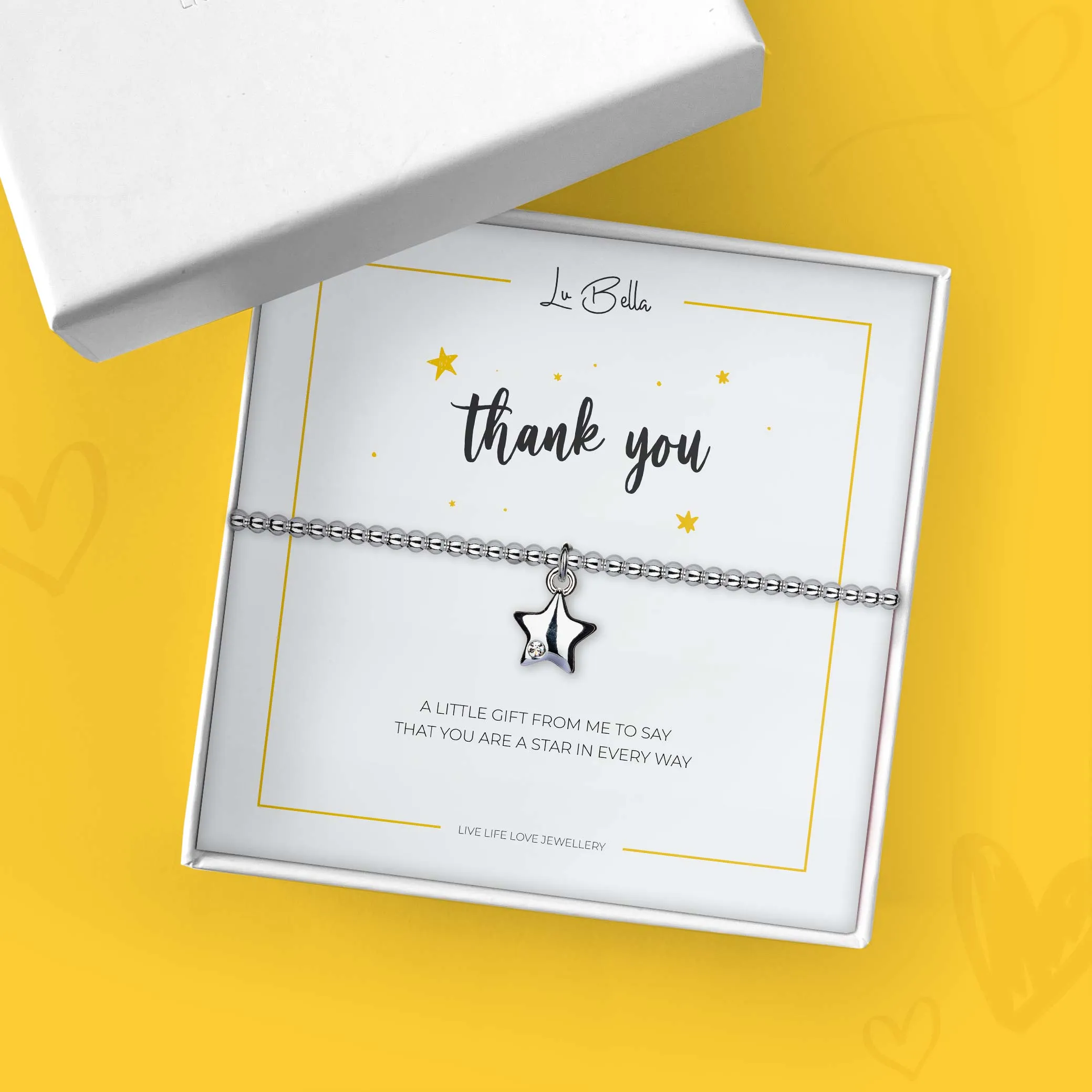Thank You Sentiments Friendship Bracelet