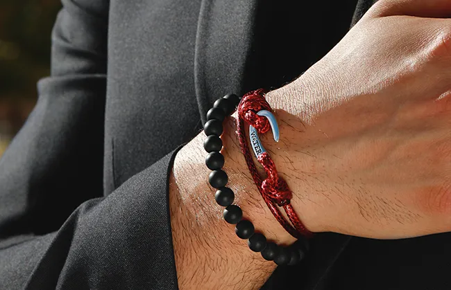 The Angler Onyx Stack in Crimson