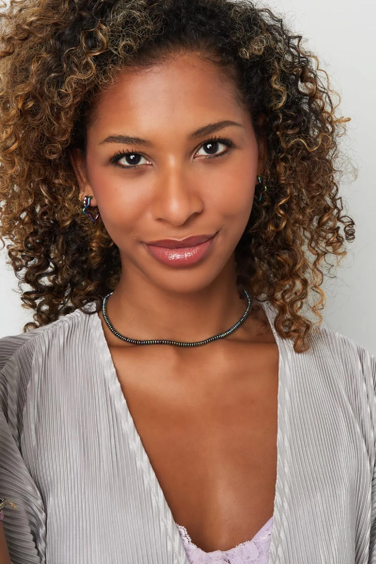 The Edit - Iridescent Hematite Beaded Necklace