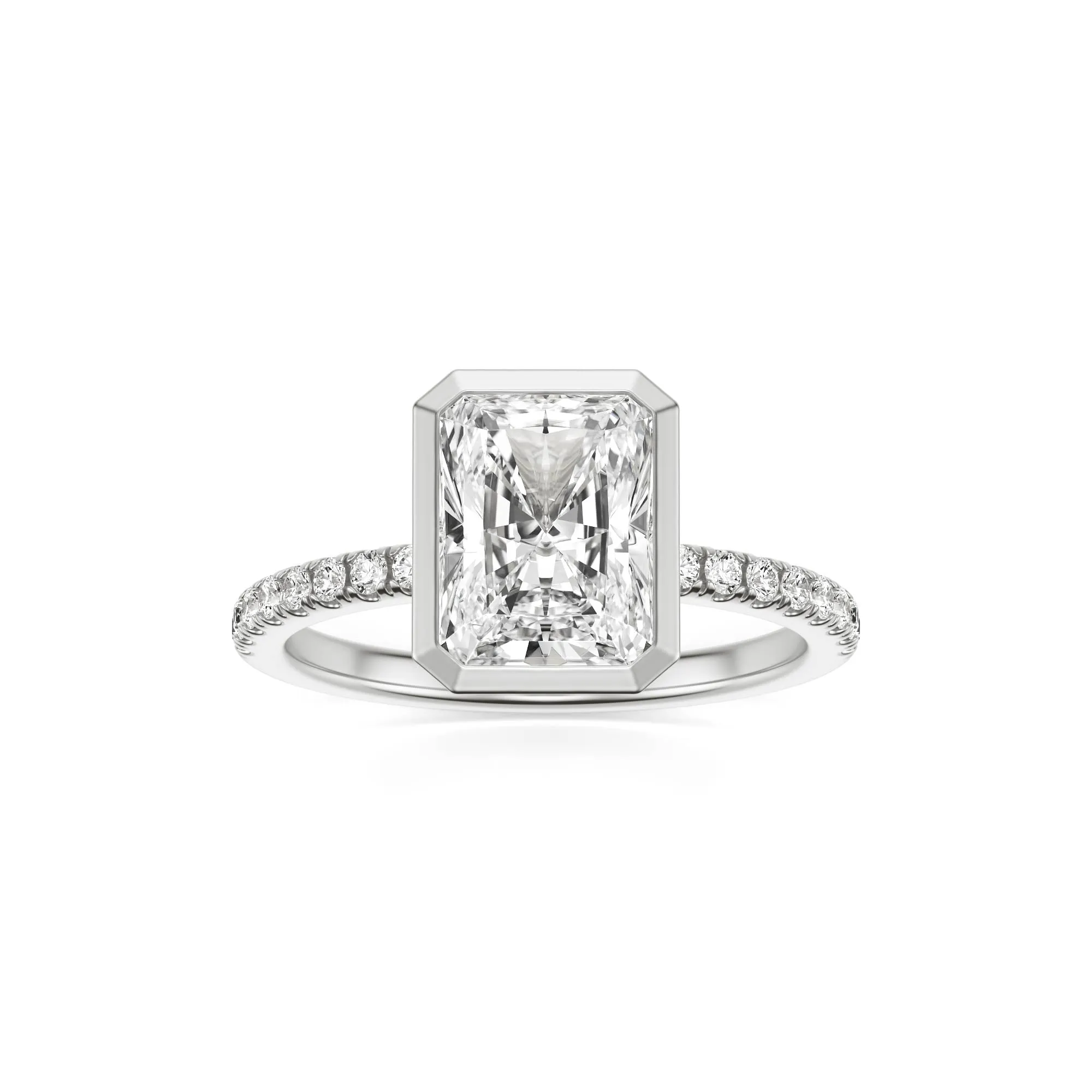 The Radiant Bezel Pavé