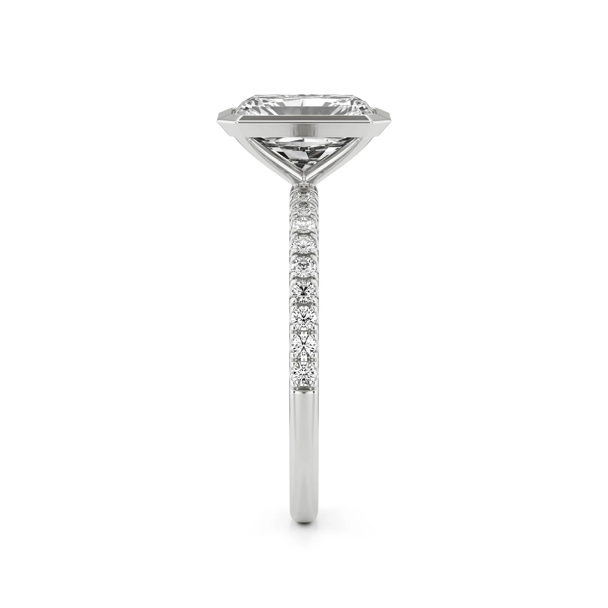 The Radiant Bezel Pavé
