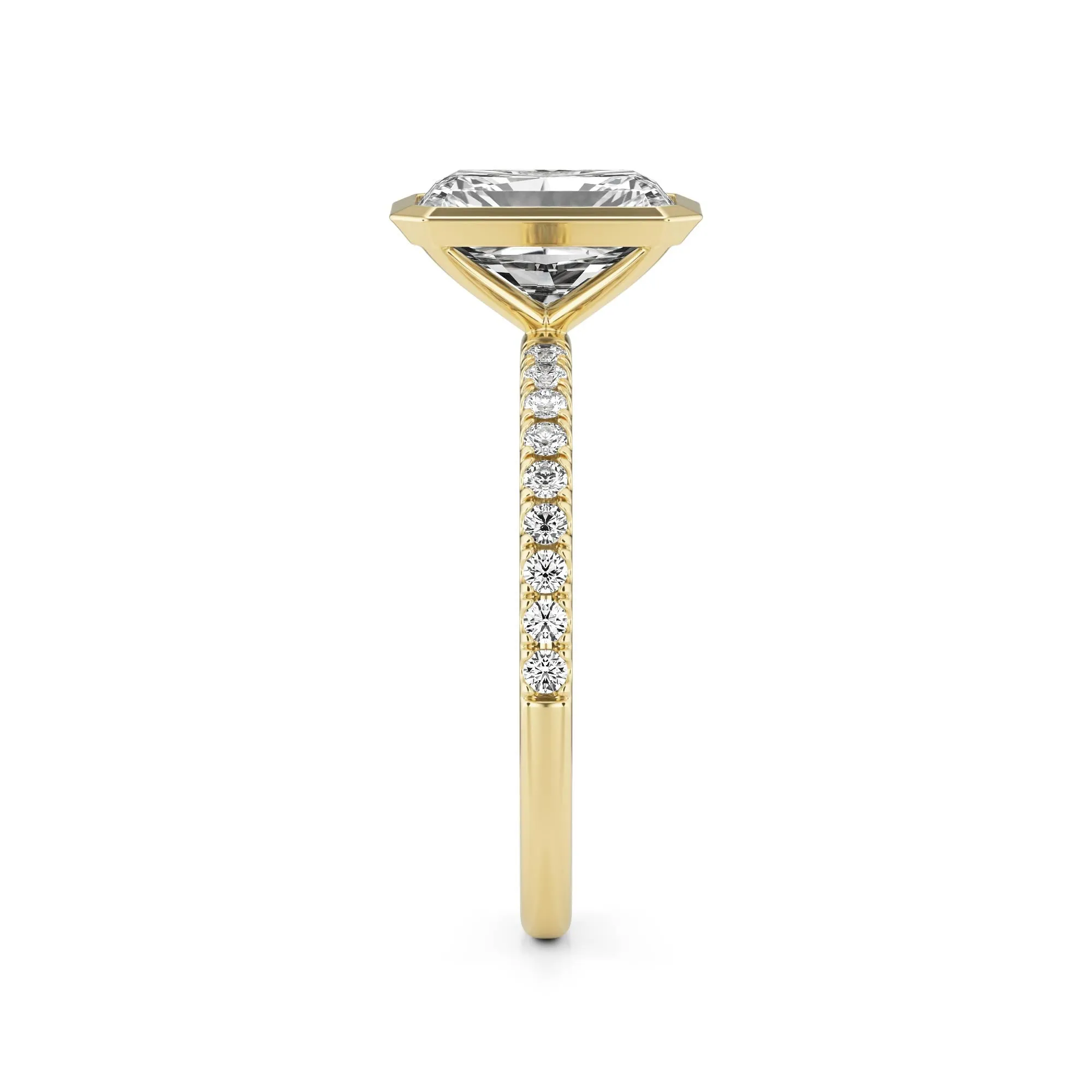 The Radiant Bezel Pavé