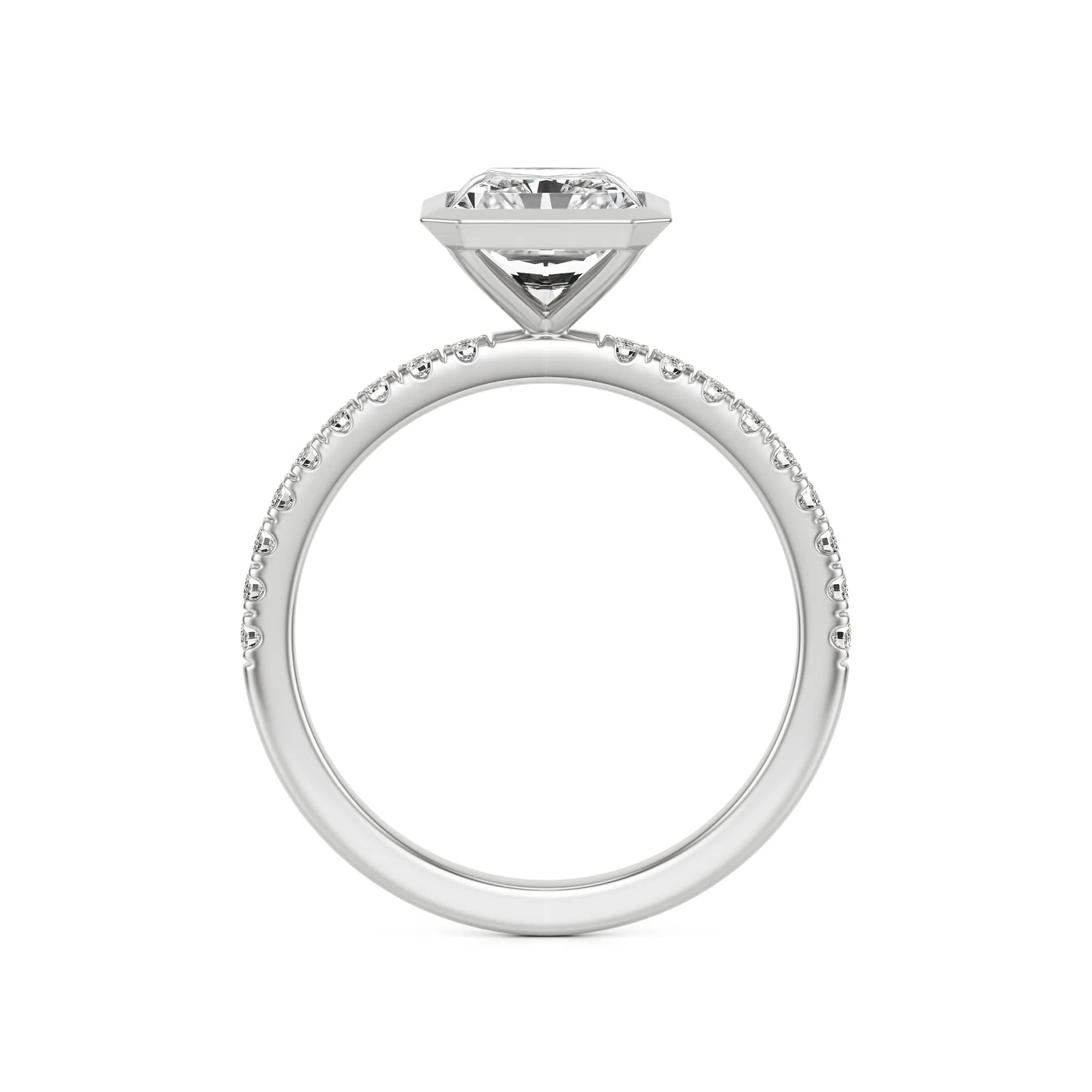 The Radiant Bezel Pavé