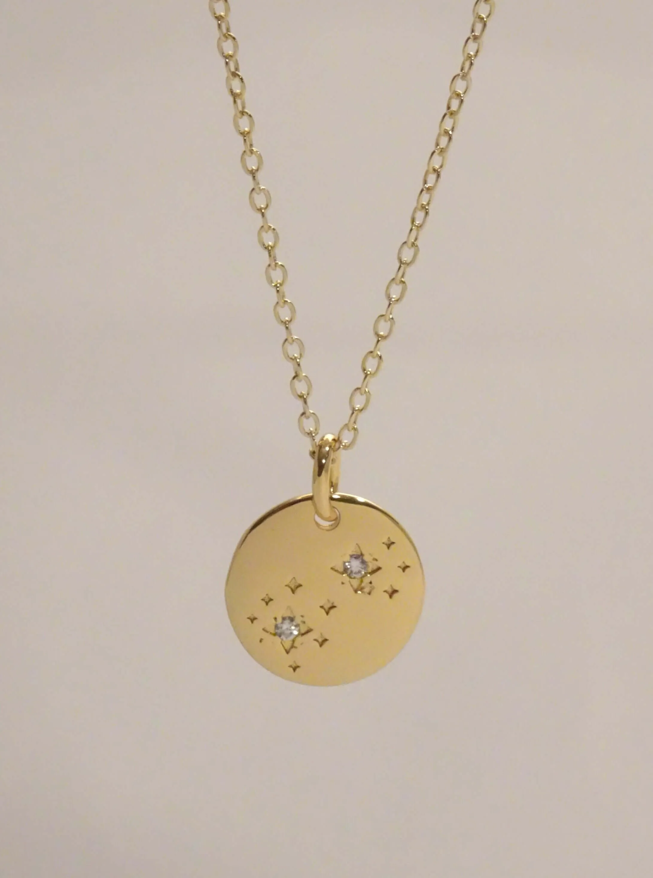 The Scorpio Constellation Coin Necklace