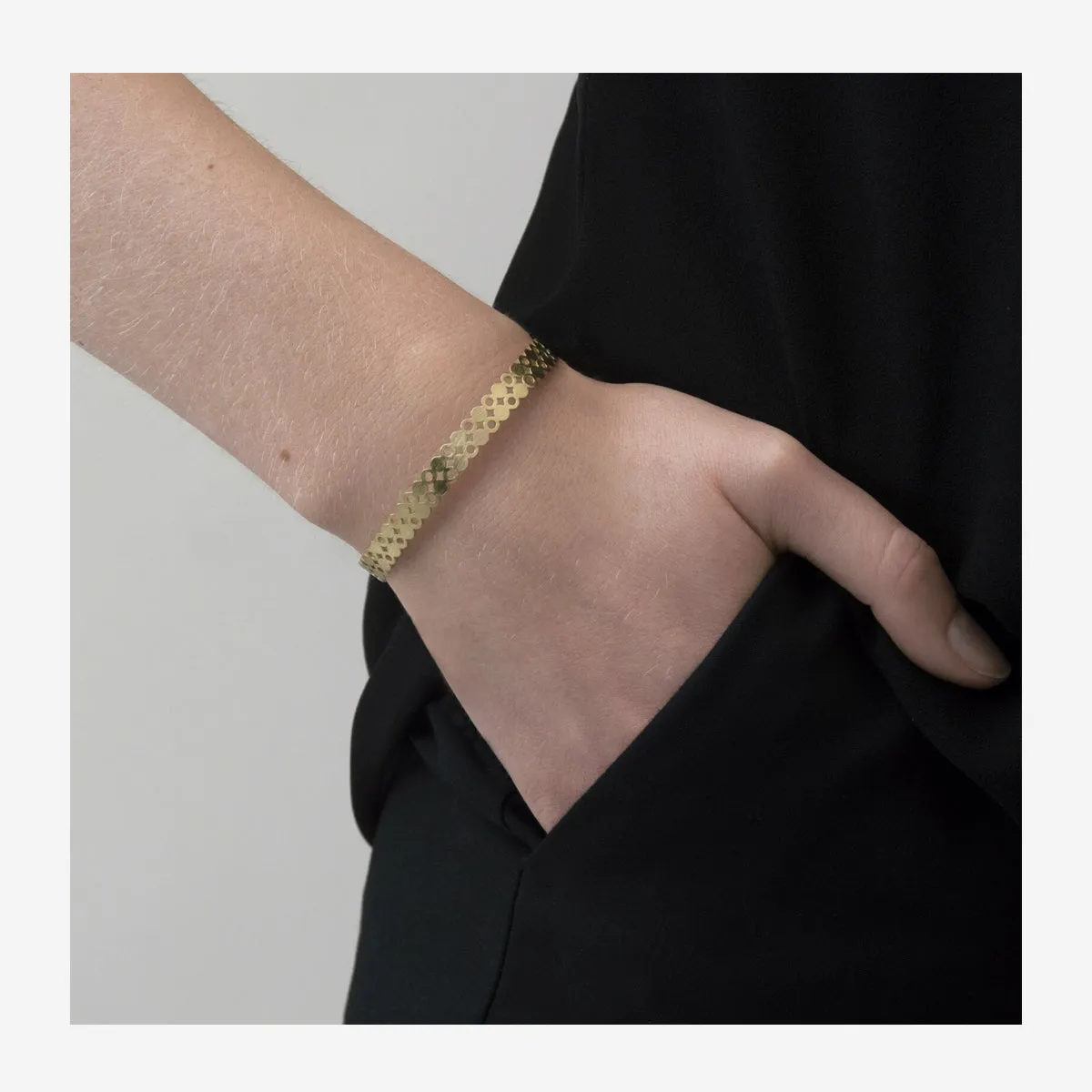 THEIA MINI DOT CUFF BRACELET